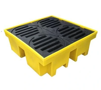 Pallet De Contenção Para 4 Tambores