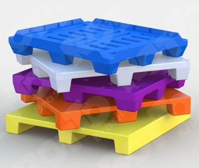 Pallet Plástico Rotomoldado Para Cargas Pesadas