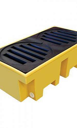 pallet de contenção para 2 tambores pallet de contenção para 2 tambores