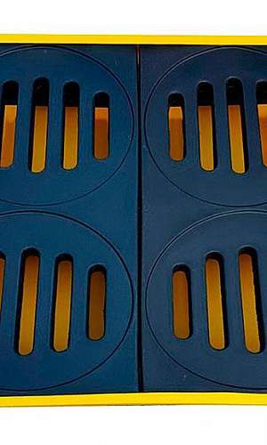 pallet de contenção para 4 tambores pallet de contenção para 4 tambores