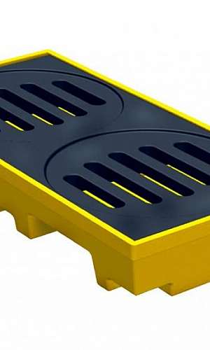 Pallet de contenção para tambores Pallet de contenção para tambores