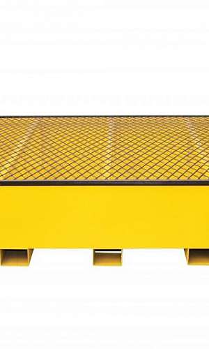 Pallet de contenção para tambores Pallet de contenção para tambores