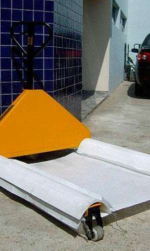 Pallet de plástico vazado Pallet de plástico vazado